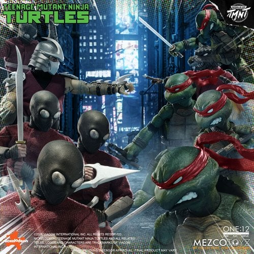 TEENAGE MUTANT NINJA TURTLES DELUXE ONE:12 MEZCO