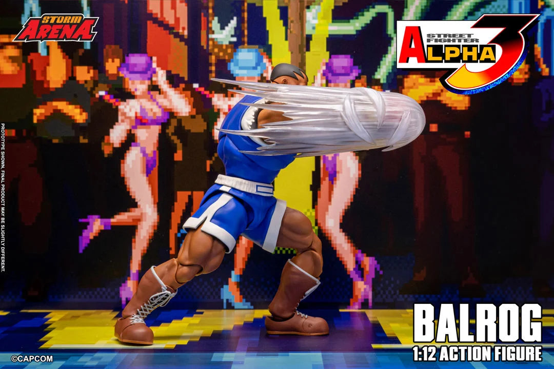 BALROG STREET FIGHTER ALPHA 3 STORM ARENA