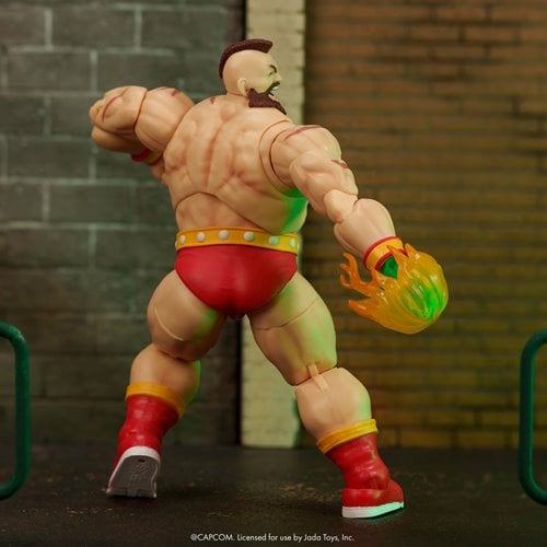 ZANGIEF DELUXE STREET FIGHTER JADA TOYS
