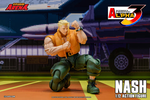 CHARLIE NASH STREET FIGHTER ALPHA STORM ARENA