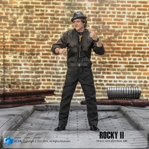 ROCKY ll ROCKY BALBOA EXQUISITE SUPER SERIES HIYA TOYS 1:12