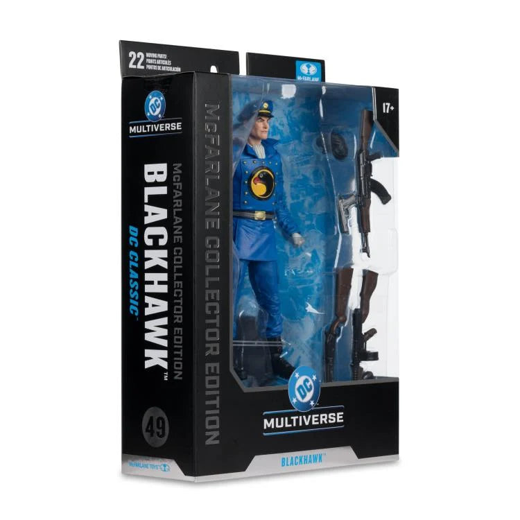 BLACKHAWK DC MULTIVERSE COLLECTOR EDITION MCFARLANE