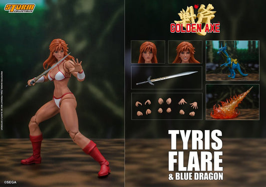 TYRIS FLARE GOLDEN AXE STORM COLLECTIBLES