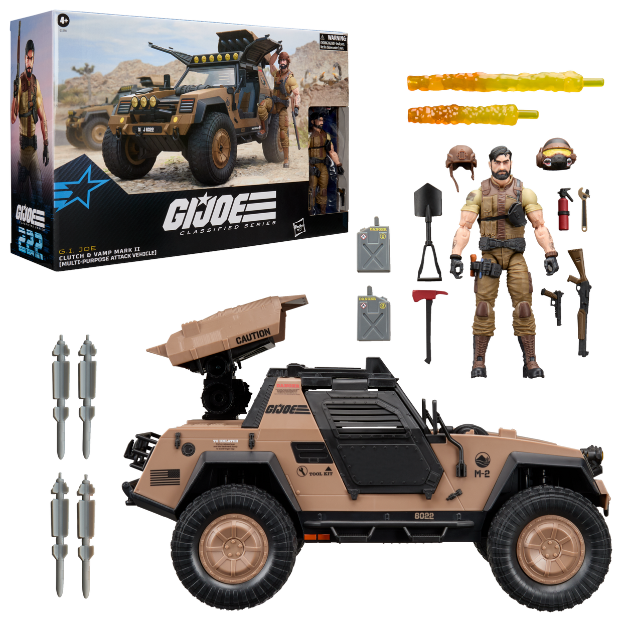 CLUTCH Y VAMP MARK II G.I.JOE CLASSIFIED HASBRO PULSE EXCLUSIVO