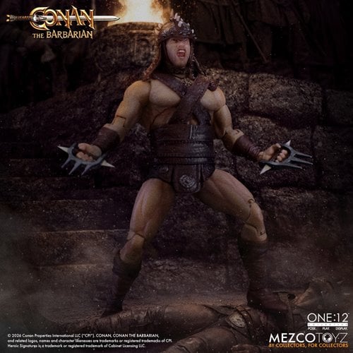 CONAN THE BARBARIAN (1982) PIT FIGHTER EDITION MEZCO ONE:12