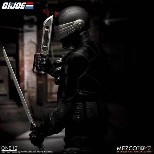 SNAKE EYES G.I.JOE MEZCO ONE:12