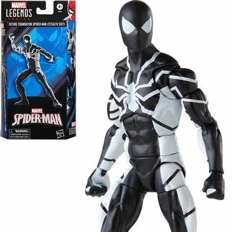 SPIDER-MAN FUTURE FOUNDATION STEALTH SUIT MARVEL LEGENDS HASBRO