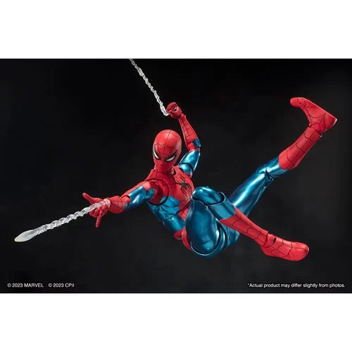 SPIDERMAN NO WAY HOME NEW RED AND BLUE SUIT S.H. FIGUARTS BANDAI